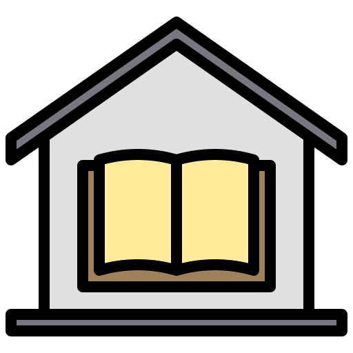 Home home education homework icon