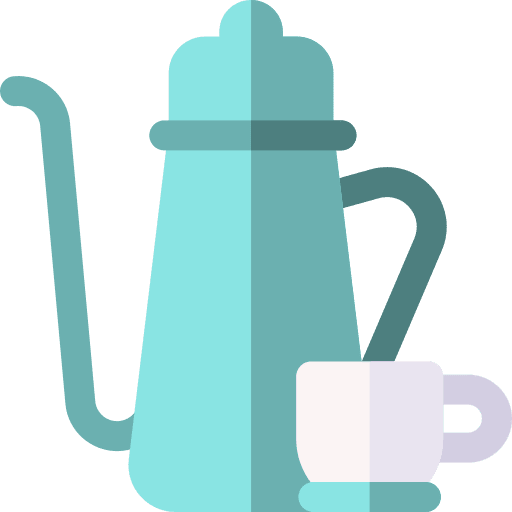 Teapot cup teapot kitchen icon