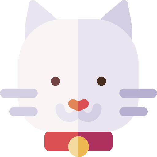 Cat domestic animals cat feline icon