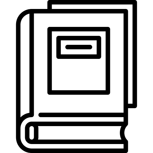 Book note book reading icon