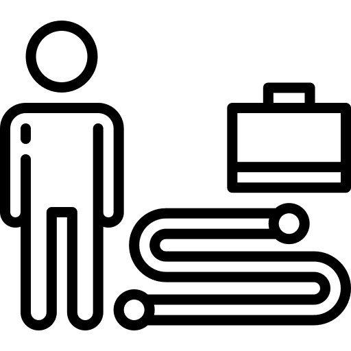 Career path success growth development icon