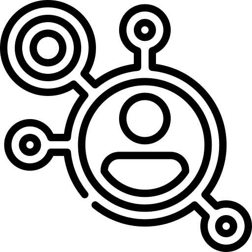 Network user resources meeting icon