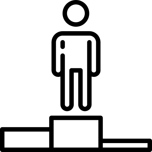 Podium leader podium humanpictos icon