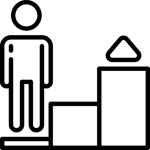 Progress stats progress career icon
