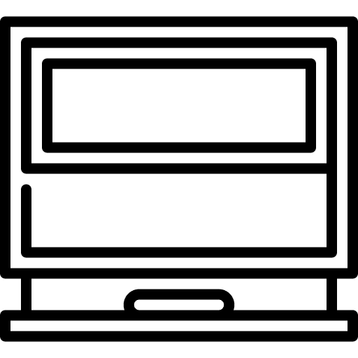 Blackboard class eraser blackboard icon