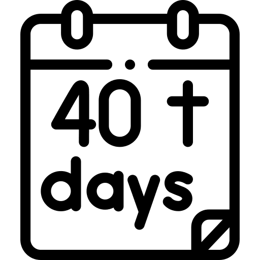 Calendar religion cross calendar icon