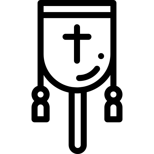 Standard christianity religion cultures icon