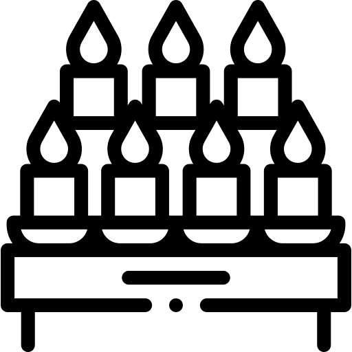 Donation fire church cultures icon