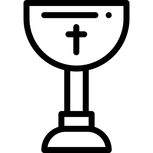 Holy chalice christianity goblet communion icon