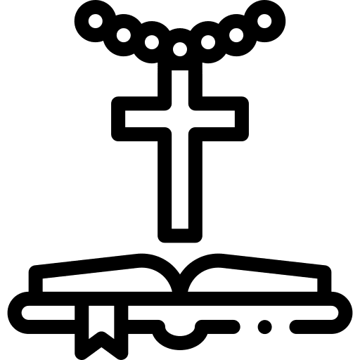 Pray faith cultures book icon