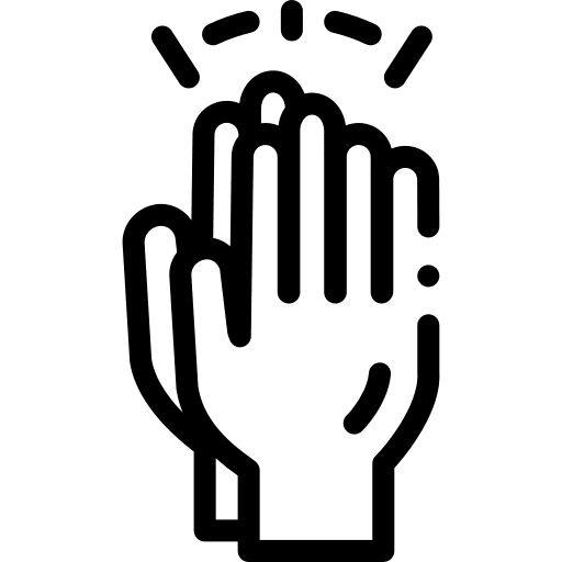 Pray spirituality religion faith icon