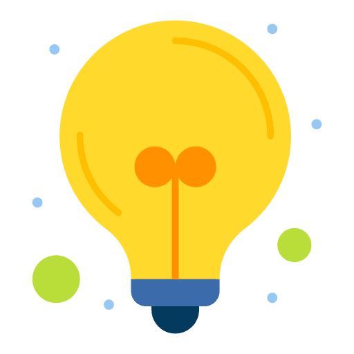 Bulb bulb technology idea icon