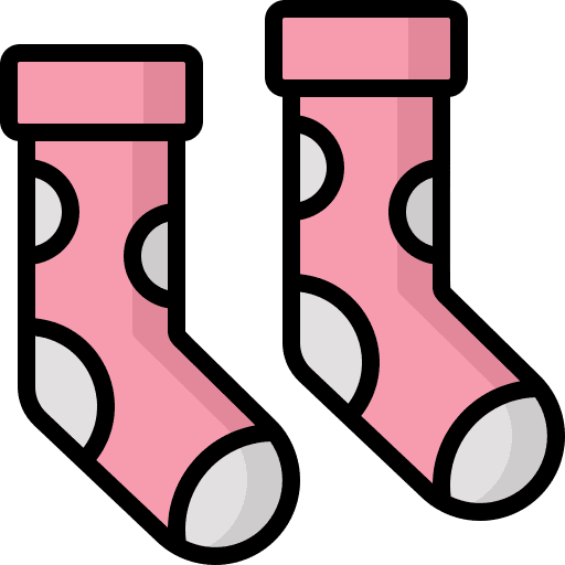 Socks clothes fashion garment icon