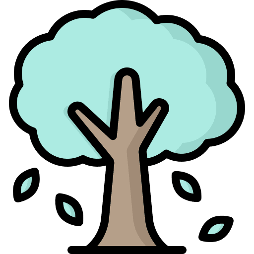 Tree garden nature ecology icon