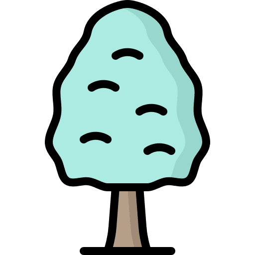 Pine tree forest pine tree landscape icon