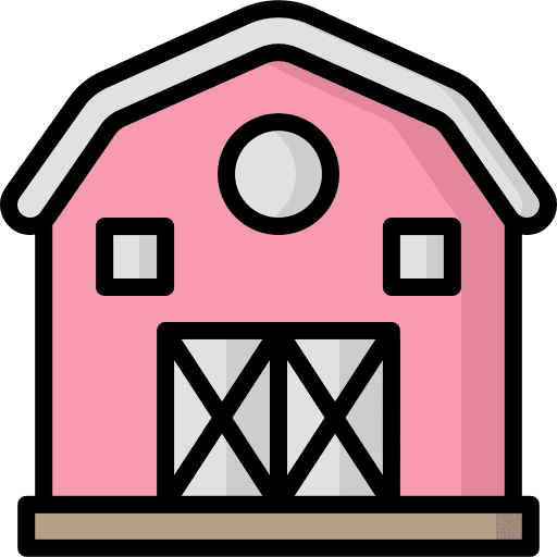 Barn barn farmhouse harvest icon