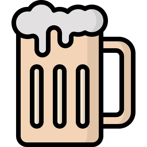 Beer food and restaurant food beer icon