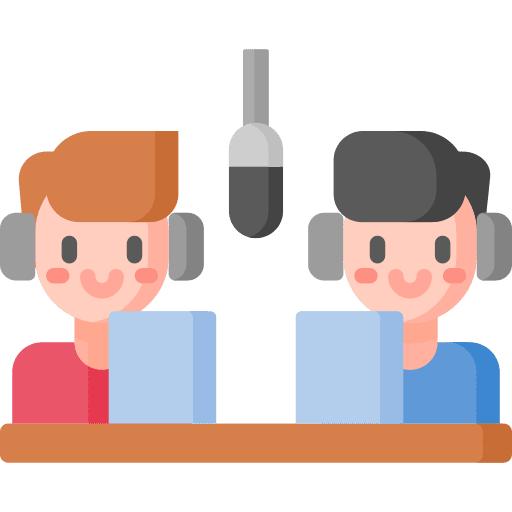 Radio recording voice recorder avatar icon