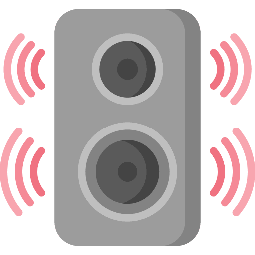Speaker audio electronics sound icon