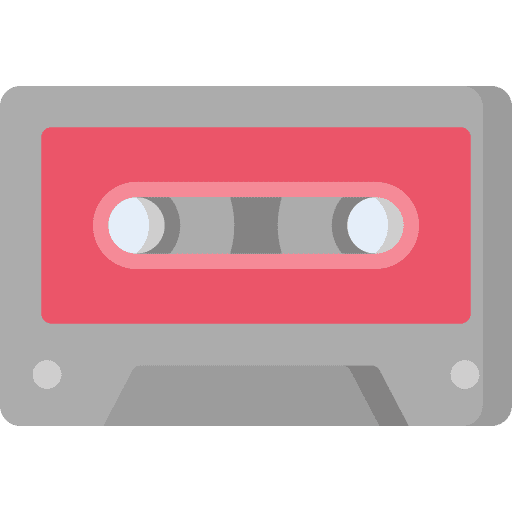 Cassette cassette cassette tape recording icon