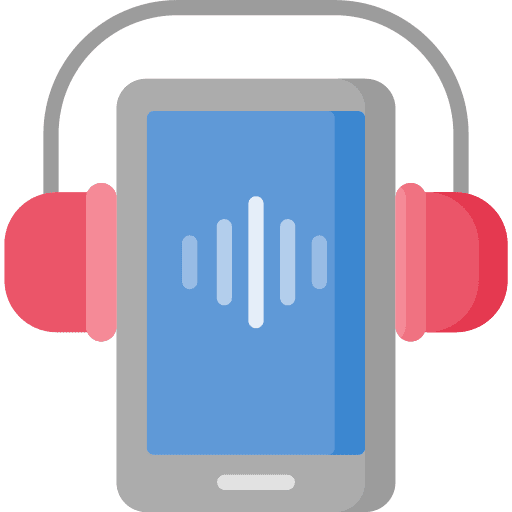 Podcast radio mobile phone podcast icon