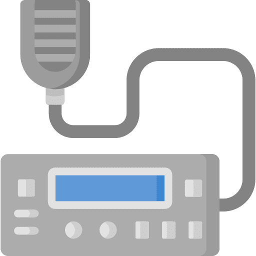 Radio transmitter transmitter security communication icon