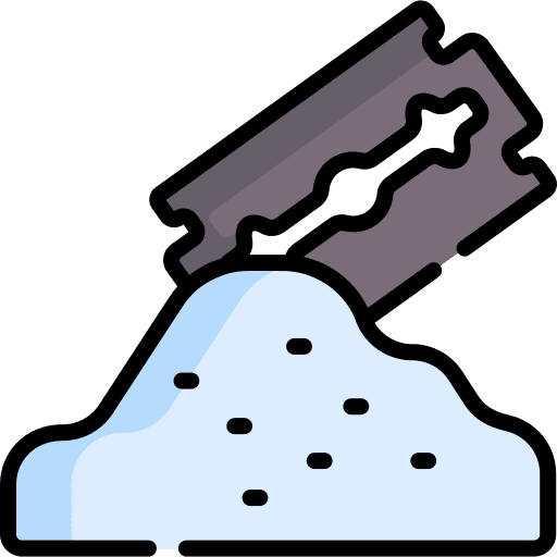 Cocaine drugs coke miscellaneous icon