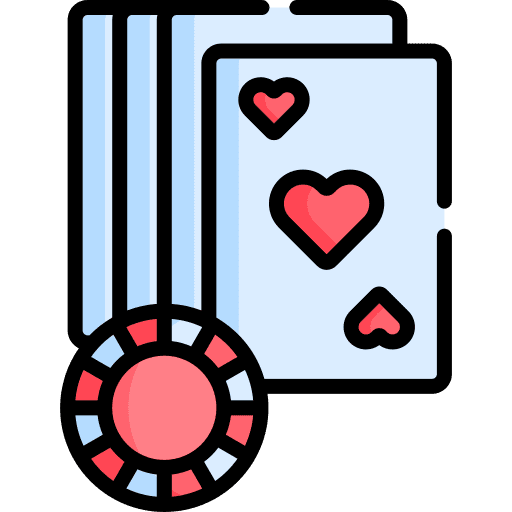 Gambling poker cards poker game casino icon