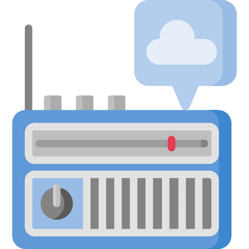 Weather forecast weather electronics report icon