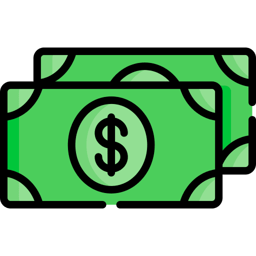 Money money profits savings icon