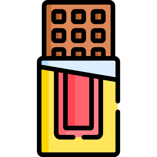 Chocolate bar bar dessert chocolate bar icon