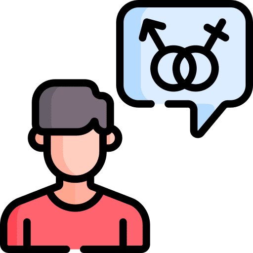 Sex mental health hypersexual disorder icon