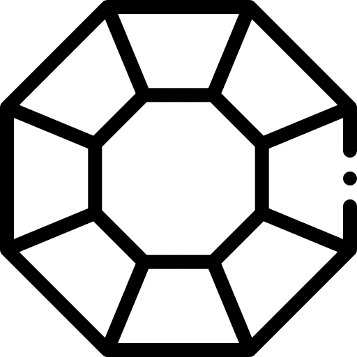 Diamond gem miscellaneous precious stone icon