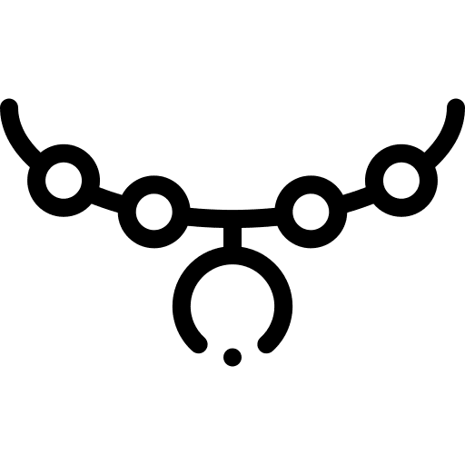 Necklace accessory necklace jewelry icon