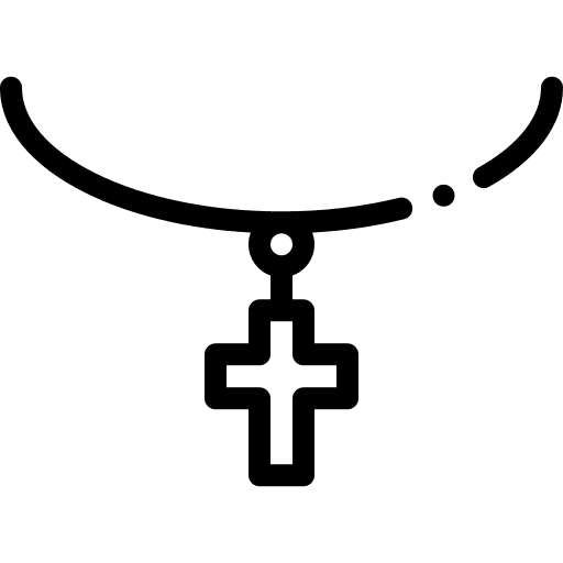 Pendant cultures christianism faith icon