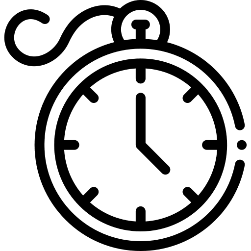 Pocket watch time and date vintage pocket watch icon