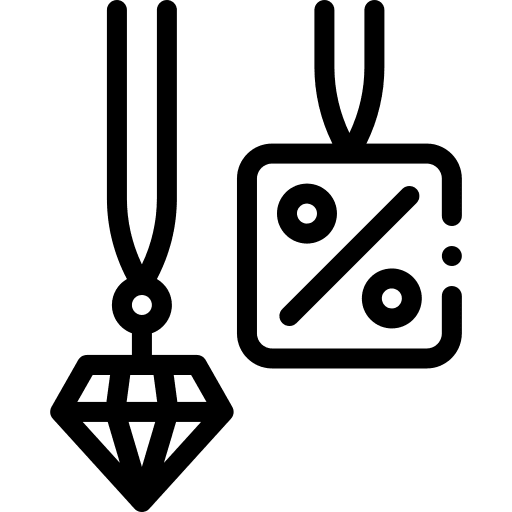 Discount discount pendant commerce and shopping icon