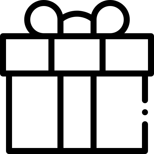 Gift box celebration surprise present icon