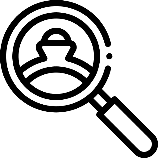 Magnifying glass clarity jewel miscellaneous icon