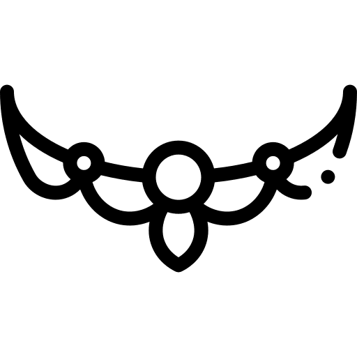 Necklace necklace luxury diamond icon