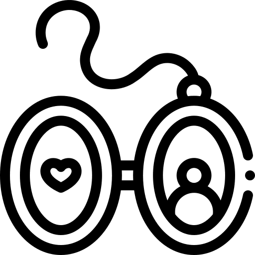 Pendant accesory picture necklace icon