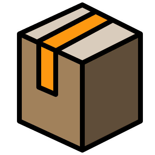 Box ecommerce shipping shipping and delivery icon