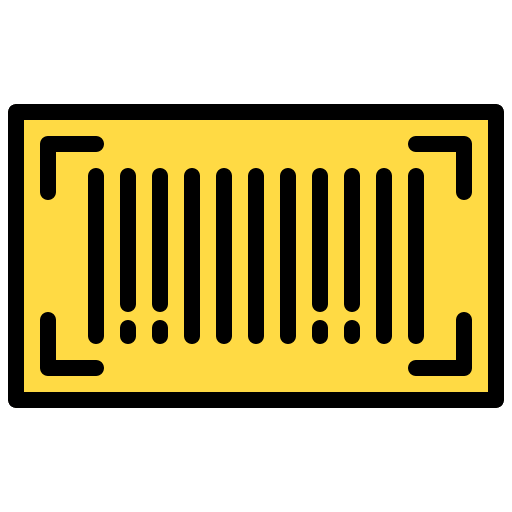 Barcode online store ecommerce barcode icon
