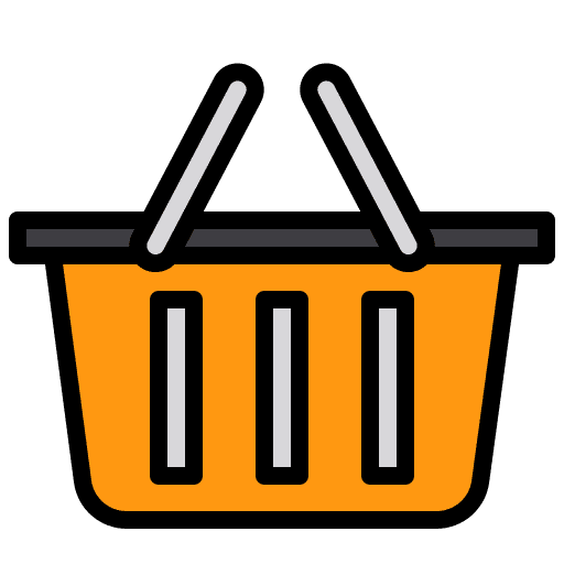 Basket ecommerce shopping basket store icon