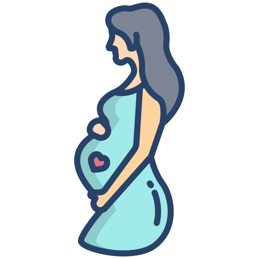 Pregnant pregnancy woman maternity icon