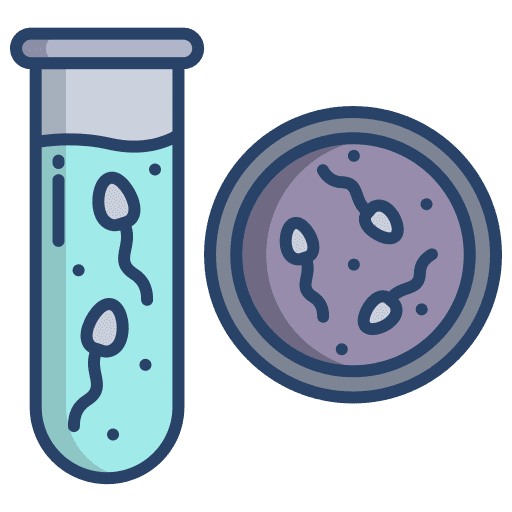 Test tube test tube in vitro sperm icon