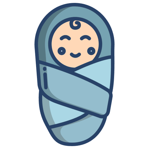 Baby baby boy babies children icon