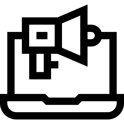 Advertising marketing strategy promotion computer icon