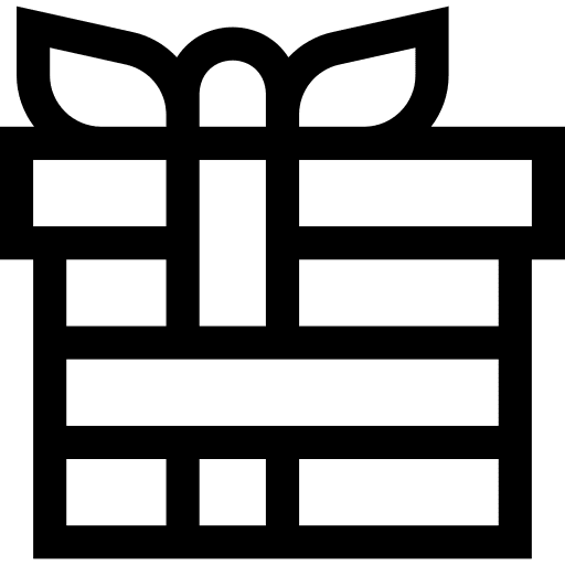 Gift birthdays present gift icon