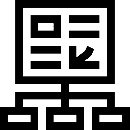 Project briefing documents development icon